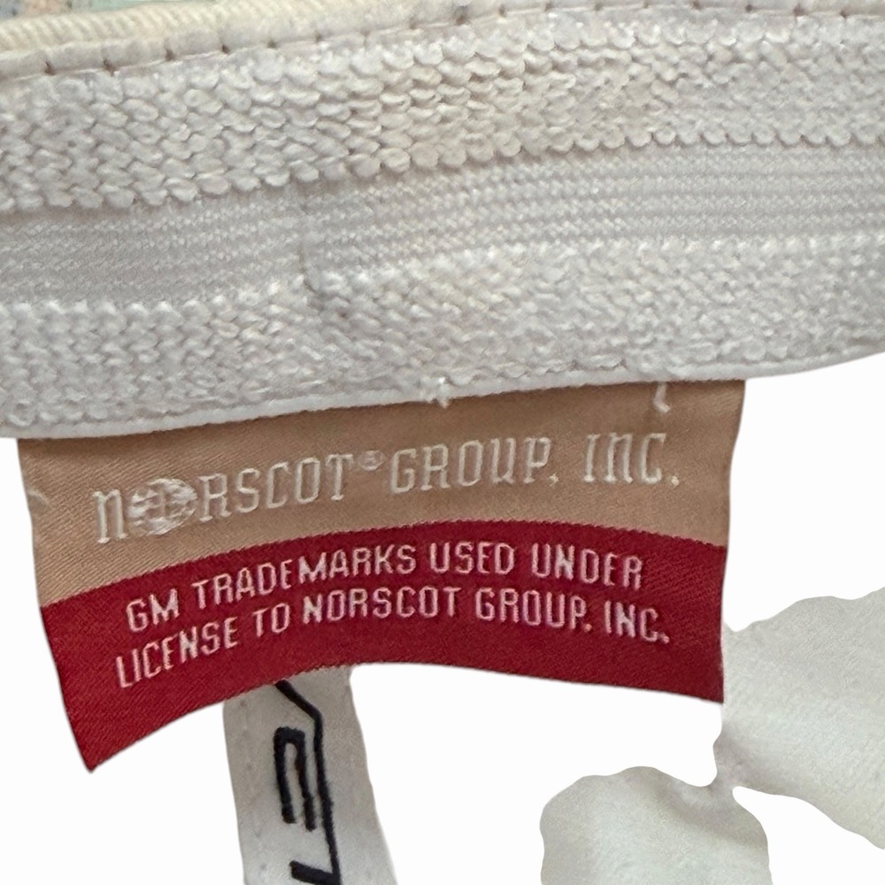 Vintage corvette C6 White Fitted Hat OSFM Embroidered Norscot - Picture 5 of 6